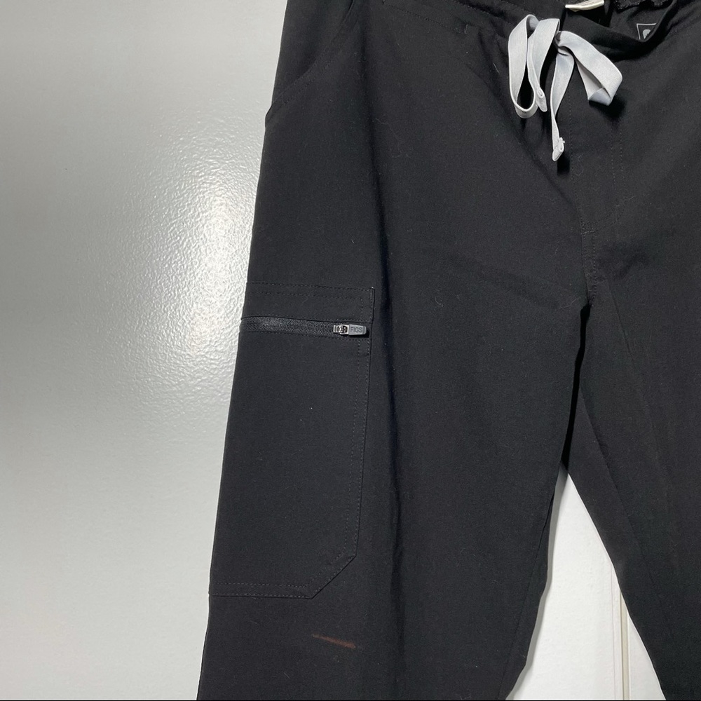 Figs Black Technical Collection Scrub Pants Size M - Picture 5 of 8